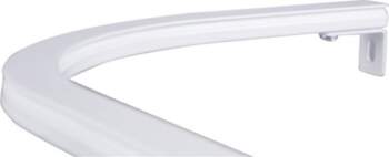 DOUBLE-RAIL CEILING BRACKET WHITE 4