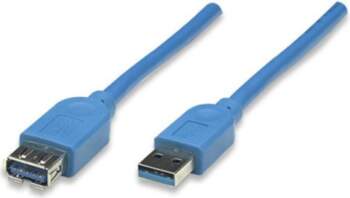 Kabelis Usb Manhattan Usb-a - Usb-a