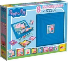 Lisciani Lisciani Puzzle Progresīvs 8 Peppa
