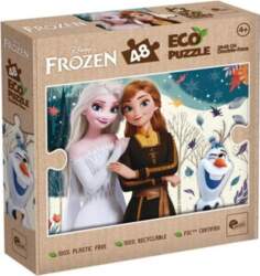 Lisciani Puzzle Eko Divpusējs Frozen 48