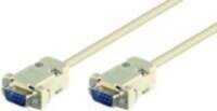 Microconnect Db-9 - Db-9, 3m, Balts