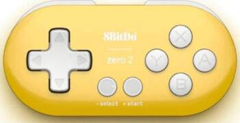 Pad 8BitDo Zero 2 Yellow Edition
