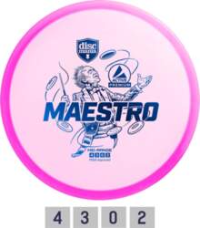 Pink Diskgolfo diskas Midrange Driver MAESTRO