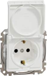 SOCKET IP44 SDD211024 WHITE