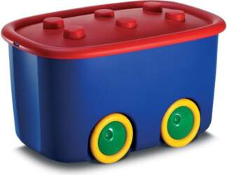 STORAGE BOX KIS FUNNY BOX BLUE-RED