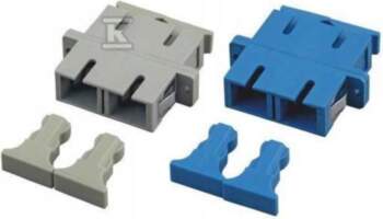 Adapteris Sm Sc/pc Duplex Caurspīdīgs Isp