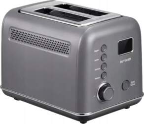 Buydeem 2 Slice Automatic Metāls Toaster