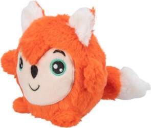 Fox, round, plush, 11 cm