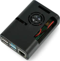 Justpi Korpuss Ar Ventilatoru Raspberry Pi