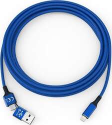 Kabelis Usb Smrter Usb-a + Usb-c