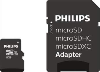 Philips Microsdhc 8gb Class 10/uhs 1