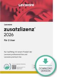 Program Lexware Lexware Zusatzlizenz 2026 priekš