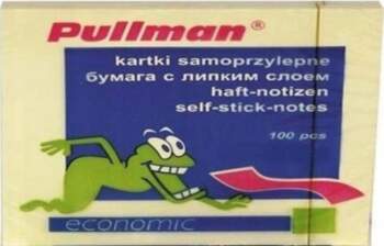 Pullman Līmlapiņas 75x100 Pullman P0022 Dzeltens