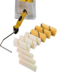 SET OF ROLLERS (9 PCS) AND