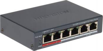 Switch Hikvision Switch DS-3E0106P-E/M(B)