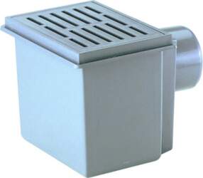 Traps DN110 horizontāls ar grozu, PP