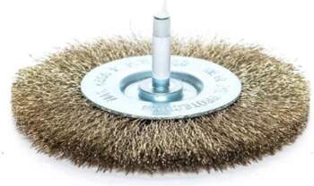 WIRE GRINDING WHEEL WITH HANDLE D100