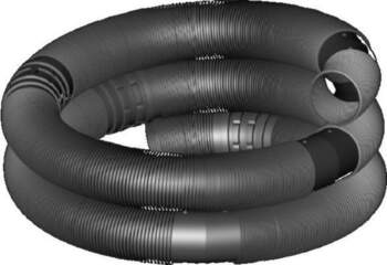 Almeva Flex Caurule Elastīga 15m Dn60