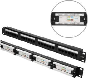Extralink Cat6 Utp V2 Patch Panelis