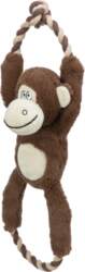 Monkey, plush/rope, 40 cm