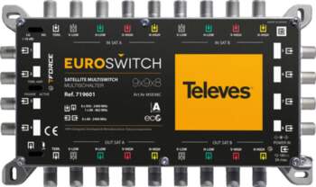 MULTISWITCH EUROSWITCH 9x9x8 ref. 719601