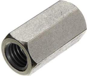 NUT DIN6334 M8 ZN 10PCS