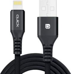 Quick QB-121 Braided Charhing and Data
