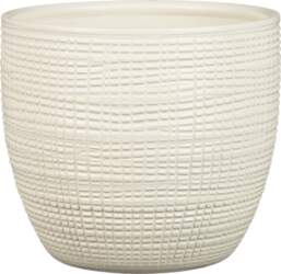 Scheurich FLOWER POT 866/19 VAINILLA D19