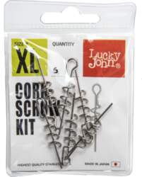 Spirāle Lucky John CORKSCROW KIT