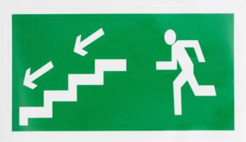 STICKER EXIT 100X180MM