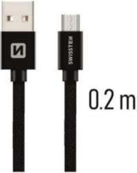 Swissten Textile Quick Charge Universal Micro