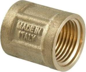 TDM BRASS COUPLING 1/2 V/V