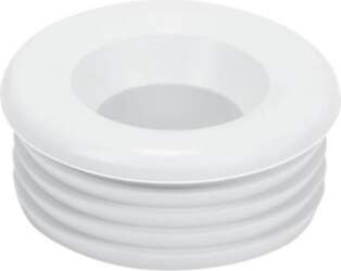 UN RUBBER TRANSITION D50X25 MM WHITE