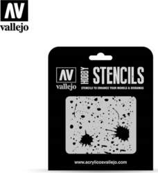 Vallejo : Stencils - Splash, Stains