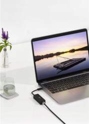 Adapteris Usb-c™ Ethernet, Melns