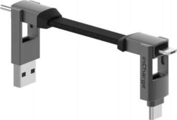 Adapteris Usb Rolling Square Cable Set-key