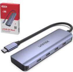 HUB USB Unitek 4x USB-C +