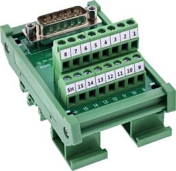 InLine InLine® D-Sub 15 Terminalblock, Stecker
