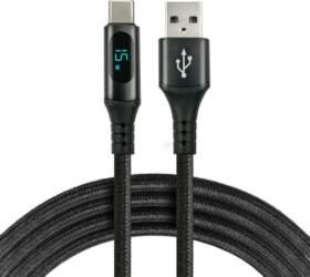 Kabelis Usb-a / Usb-c Lcd Everactive