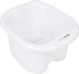 Pedicure bowl with rollers white lich