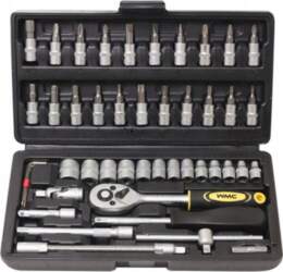 Rockforce SOCKET SET ROCKFORCE 46PCS