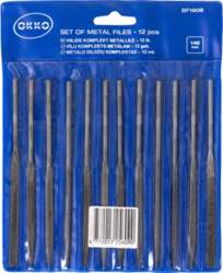 Set Of Metāls Rasps 140 Mm