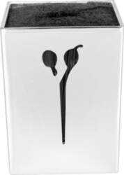 Silver scissors stand