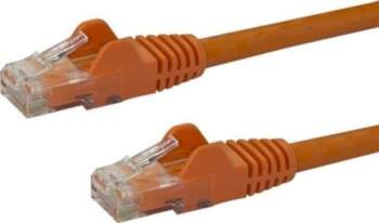 StarTech 0.5M ORANGE CAT6 PATCH