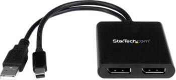 Startech Melns (mstmdp122dp)