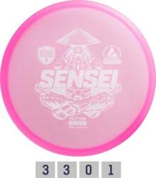 Discmania Pink Diskgolfo diskas Putter SENSEI