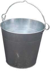 GALVANIZED BUCKET 15 L