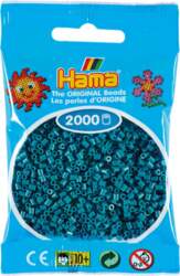 Hama mini beads 2000 pcs. petrol