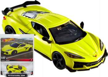 Hot Wheels Transportlīdzeklis Premium 1:43 Corvette