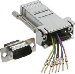 Inline Adapteris 9 Pin Sub-d Vīriešu